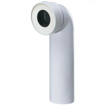 Pipe Wc Longue - Mâle Coudée À 90° - Bricoman