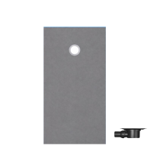 Receveur De Douche À Carreler 140 X 90 Wedi Fundo Primo Rectangle Écoulement Excentré + Bonde Horizontale - Tecnomat
