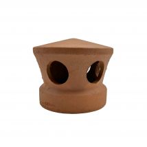 Lanterne De Toiture En Terre Cuite Rouge, Chapeau Pour Tuile À Douille, Passage Tuyau D 100 Mm - Bricoman