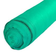Filet D'Échafaudage Vert 3,07x20 M - Qualité Pro Tecplast 50ec - Filet De Protection D'Échafaudage Pour Chantier - Pare-gravats - Bricoman