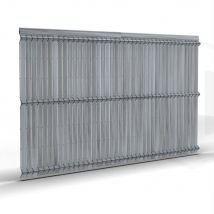 Kit Occultant Pvc Pour Panneaux Rigide Haut 193 X Larg 250 Cm Blanc Grisé - Bricoman