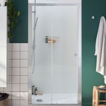 Paroi Douche Jacob Delafon Serenity, 120 Cm, Porte Coulissante Réversible Instal. Niche - Bricoman