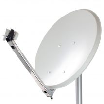 Kit Parabole 85 Quick Acier + Lnb - Bricoman