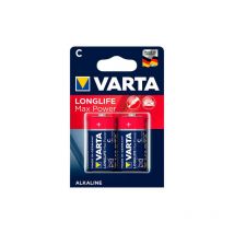 2 Piles Longlife Varta Lr14 Max Power Alcaline - Bricoman