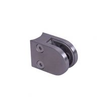 Pince À Verre 55x40 Fixation Tube 42.4 Zamac Brossé - Bricoman