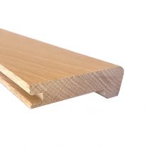 Nez De Marche Chêne L.70mm Long. 2m Parquet Ep. 14mm Brut - Bricoman