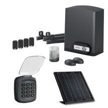 Motorisation Solaire Avidsen Orea 550 Avec Digicode Pour Portail Coulissant - Bricoman