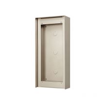 Cadre Saillie Avec Visière - Pour Platine 1x3 Modules - Alu - Bricoman