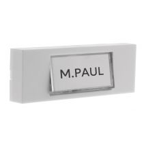 Bouton De Sonnette Filaire Avec Étiquette Porte-nom - Otio - Bricoman