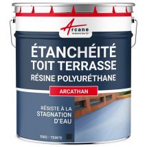 Étanchéité Toit Terrasse - Résine Étanchéité Colorée- Arcathan Ardoise - 15 Kg - Arcane Industries - Bricoman