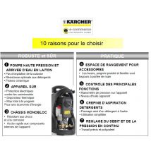 Nettoyeur Haute Pression 130 Bar 2700w Hd6/13c+ Karcher - Bricoman
