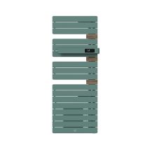 Sèche-serviettes Connecté Allure 4 Avec Soufflerie 1750w Eucalyptus/chêne Mat À Droite - Thermor - 483280 - Bricoman