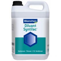 Diluant Syntilac , Dégraissant Avant Application De La Finition Et Solvant Pour Nettoyage Des Ustensiles Bidon De 5l - Bricoman