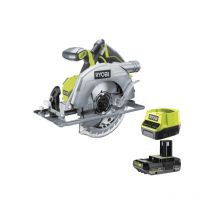 Pack Ryobi Scie Circulaire R18cs7-0 - 18v One+ Brushless - 1 Batterie 2.0ah - 1 Chargeur Rapide - Bricoman