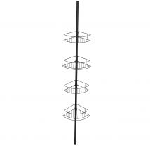 Etagère De Douche Noir À Poser Receveur De Douche / Sol De Douche Dolcedo Wenko - Bricoman