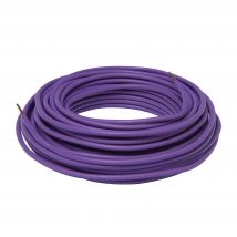 Fil Électrique H07v-u 1,5mm² Violet - 10m - Zenitech - Bricoman