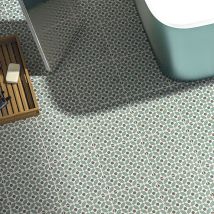 Carrelage Sol Effet Carreaux De Ciment Classico Manila Warm 20x20 Cm - Réflex Boutique - Bricoman