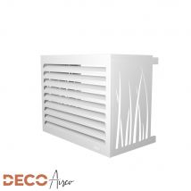 Cache Climatiseur Decoairco Taille Xs Blanc (h:65, L:80, P:45cm) - Bricoman