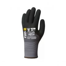 Gants Eurolite 15n606d End. Nitrile Paume+3/4 Dos+picots - Coverguard - Taille L-9 - Bricoman