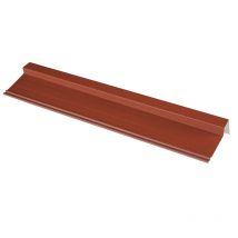 Rive Gauche / Droite 920 Mm Pour Panneau Tuile Facile En Acier Galvanisé Laqué Mat Brun Rouge Mat, L : 920 Mm - Bricoman