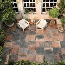 Carrelage Sol Extérieur Pierre De Bali Chateau Naturel R10 30x60 Cm - Reflex Boutique - Bricoman