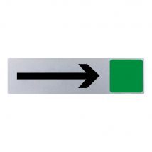 Plaquette Signalétique Plexiglas De Couleur Flèche - Bricoman