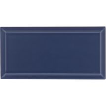 Carrelage Mur Brillant Ceragni Biseauté Metro Bleu 780 | 7,5x15 (carton Avec 44 Unités = 0,5 M2) - Bricoman
