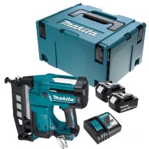 Cloueur Sans Fil 18v Lxt Li-ion 16 Ga 25 - 64 Mm (2x5,0 Ah) En Makpac - Makita Dbn600rtj - Bricoman