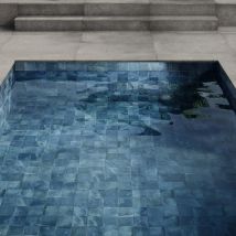 Carrelage Piscine Piscine Bali Capri Blue 15x15 Cm - Bricoman
