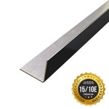 Cornière Aluminium Noir Foncé Laquage Extérieur, H.30mm X L.30mm X Ep.1.5 Mm, L.3 M, Aluhome - Bricoman