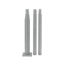 Mât D'Éclairage Public Droit 3m Ø60mm Gris - Silamp - Bricoman