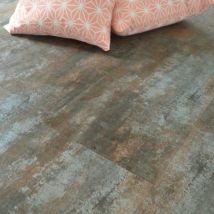 Dalle Sol Pvc Clipsable Mix And Match - Click 5g - Acier Vintage - Paquet De 1,49 M² - Bricoman