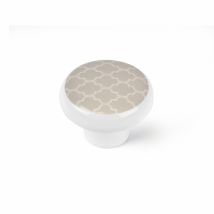 Poignée De Meuble | En Porcelaine | Finition Sable | 1 Unité - Bricoman