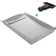 Receveur De Douche À Carreler Caniveau 120 X 90 Cm - Bricoman