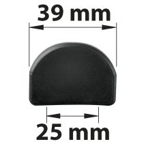 Lot De 2 Protecteurs De Butée Plastique Plastifié, H.35 X L.40 X P.6 Mm - Bricoman