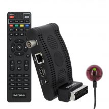 Mini Récepteur Tnt Haute Définition Dvb-t2 Snt-360-hd - Sedea - 102360 - Bricoman