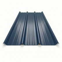 Bac Acier Laquée 1045 63/100 - Coloris - Bleu Ardoise 5008, Largeur - 105 Cm, Longueur - 300 Cm - Bricoman