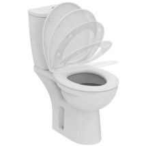 Pack Wc - Ulysse - Porcher - Sortie Horizontale - Double Chasse 3/6 L - Bricoman