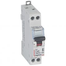 Disjoncteur 40a 10ka Courbe C Phase Neutre Legrand Dx3 Vis / Vis - Bricoman