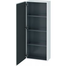 Duravit L-cube Armoire Mi-haute, Largeur 500mm, Profondeur 243mm, 1 Porte, Charnières À Gauche, Lc1169l2222, Farbe: Liens - Bricoman