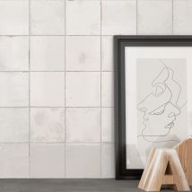 Carrelage Imitation Zellige 12,5x12,5 Cm Mesti White - Bricoman