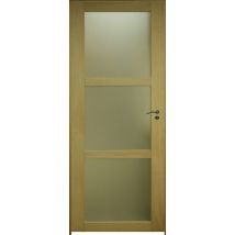 Bloc Porte Ayous Vitree H204 X L83 Poussant Gauche Cotes Tableau Gd Menuiseries - Bricoman