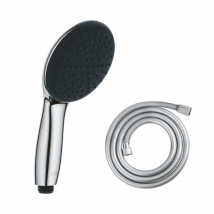 Douchette 1 Jet Grohe Vitalio Start 110 Chromé + Flexible De Douche Grohe 1500 Chromé - Bricoman