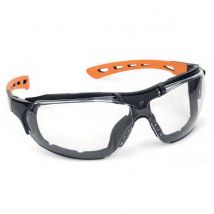Lunettes Incolores Eurolux Noir/orange Anti-buée - Coverguard - Bricoman