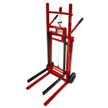 Diable À Fourches - Roues Caoutchouc - Charge Max 150kg - 300187 - Bricoman