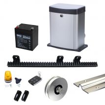 Kit De Motorisation Slid'up Mc300 Avec Rails Et Galets Pour Portail Coulissant 300 Kg - Bricoman