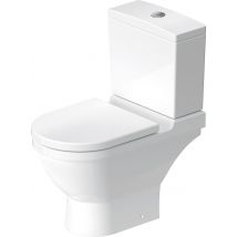 Stand Duravit Wc Kombi Starck 3 65,5cm, Sortie Horizontale, Blanc, 01260900001, Farbe: Blanc - Bricoman