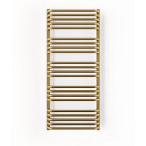 Sèche-serviette Électrique Programmable Doré - Hxl 760x400 Mm - 300 Watt - Ale760/400e1brap - Bricoman