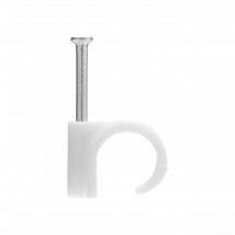 Attache Fils Ø 12 A 16 Mm Blanc Sachet De 25 - Bricoman