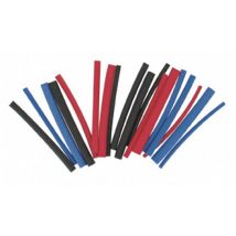 18 Gaines Thermo Rétractables Pour Fils Et Cosses Ø1,6mm À Ø5mm - Zenitech - Bricoman